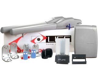 Kit automatizare poarta batanta 2x2 metri Life, OPTIMO2 Kit automatizare poarta batanta 2x2 metri Life, OPTIMO2