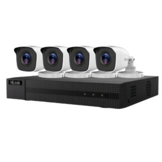 Sistem supraveghere Full HD Hilook, 4 camere 2MP, IR 20m, IP66, DVR 4 canale, 2MP, HDTVI, Detectie miscare [1]