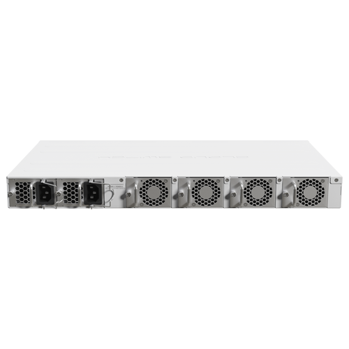 Switch 2 x QSF28 100G, 16 x SFP28 25G, 2 x RJ45 100 Mbps, 1U - MikroTik CRS518-16XS-2XQ-RM - 1 | YEO