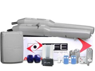 Kit automatizare poarta batanta 2x3 metri Life, OPTIMO3 UNI Kit automatizare poarta batanta 2x3 metri Life, OPTIMO3 UNI