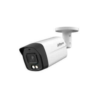 Resigilat-Camera de supraveghere Dahua HAC-HFW1509TLM-IL-A-0360B-S2 Bullet HDCVI, 5 MP, 3.6 mm, IR 40 m, lumina alba, microfon [1]