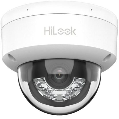 Camera supraveghere dome IP Hikvision HiLook IPC-D120HA-LU, 2MP, 2.8mm, Iluminare duala, Microfon, PoE, IP67, IK08 [1]