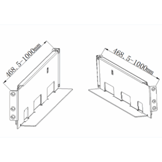 Glisiera pentru rack UPS din seria R - HIKVISION Glisiera-UPS-R [1]