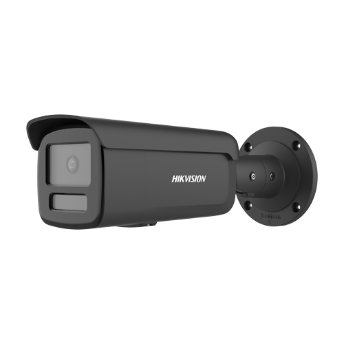 Camera IP, AcuSense, 4K, lentila 2.8mm, IR 80m DarkFighter, Neagra - HIKVISION DS-2CD2T86G2H-4I-2.8mm-BLACK - 1 | YEO