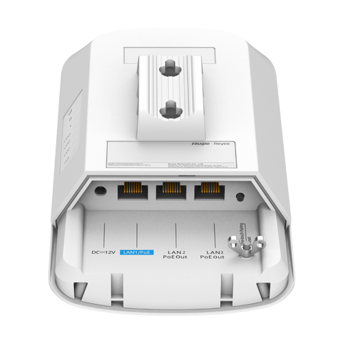 Bridge wireless 5GHz, 867Mbps, 13 dBi, 3 km, PoE IN/OUT, Cloud Management - Ruijie RG-EST330F-P - 2 | YEO
