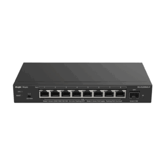 Switch 8 x RJ45 2.5G PoE, 1 x SFP+ 10G, Cloud Management - Ruijie Reyee RG-ES209MG-P Switch 8 x RJ45 2.5G PoE, 1 x SFP+ 10G, Cloud Management - Ruijie Reyee RG-ES209MG-P