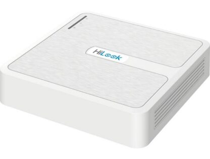 NVR 4 canale Hikvision HiLook NVR-104H-D/4P(D), pana la 6MP, 4x PoE, latime banda 60 Mbps, 1 port SATA [1]