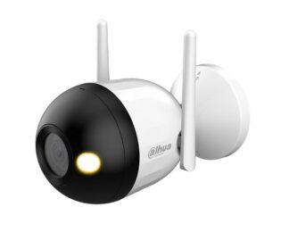 Camera de supraveghere WiFi Dahua IPC-F4CP-LED-0280B, Full Color, 4MP, 2.8mm, Led alb 30m, Microfon, MicroSD, IP67