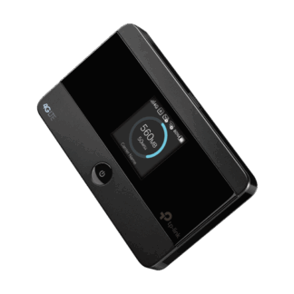 Router portabil 4G, Wi-Fi 4, Nano SIM, microSD, Baterie 2100 mAh - TP-Link M7350 [1]