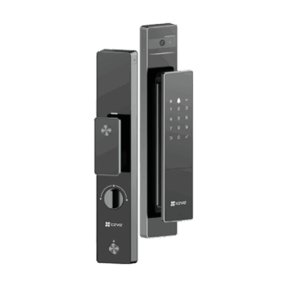 Yala inteligenta cu recunoastere faciala, vizor inteligent si ecran 4', baterie 5000 mAh - EZVIZ CS-DL50FVS(WBP,GR) [1]