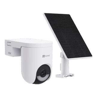 Camera IP Wi-Fi6 & 4G PT + Panou solar 5W, 2K+, baterie 5.200 mAh, Audio, IR+WL 15m, Alarma - Ezviz CS-HB8c-4G-KIT [1]