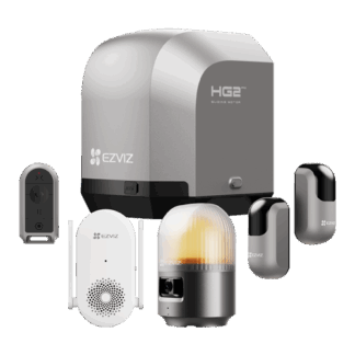 Kit automatizare poarta culisanta 600Kg/8m, Wi-Fi, camera rezolutie 2K, alarma, sirena - EZVIZ CS-HG2-R100-60HC(Pro) [1]