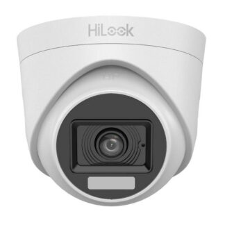 Camera supraveghere dome TurboHD Hikvision HiLook THC-T157-LPS(3.6mm), 3K 5MP, 3.6mm, Iluminare duala 20m, Microfon [1]