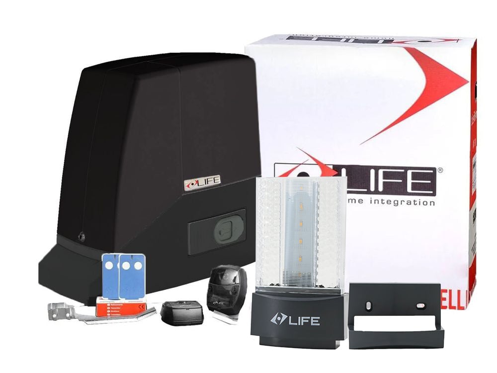 Kit automatizare Porti Culisante pana la 2T, 2000 KG Life Acer2000, Motor 230V, 2000N, 450W [1]