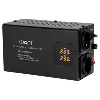 Stabilizator tensiune automat, 500VA, Kemot URZ3439-500-W [1]