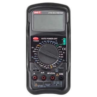 Multimetru universal profesional, UNIT-T UT55, afisaj LCD, categorie suprasarcina I, snur pentru prindere [1]