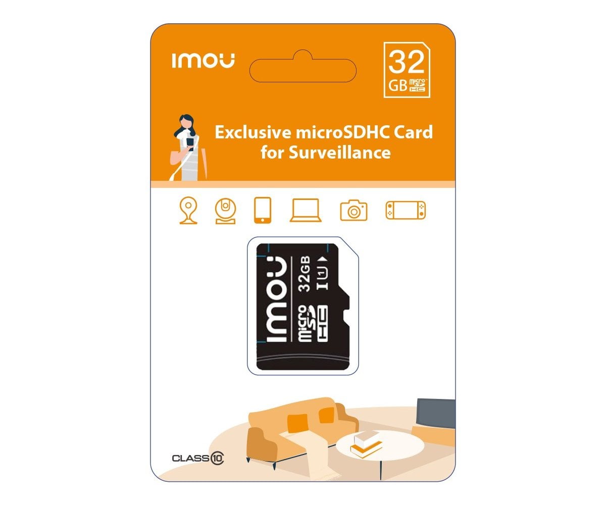 Card MicroSD, 32GB, Clasa 10, citire 95 Mbps, scriere 25 Mbps, IMOU, ST2-32-S1 MICROSD32-IMOU [1]