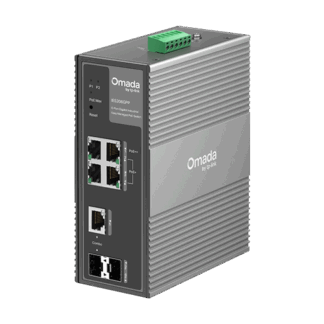 Switch industrial 4 x RJ45 1G PoE+/PoE++, 1 x SFP 1G, 1 x combo SFP/RJ45 1G, Managed - TP-Link Omada IES206GPP