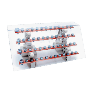Bloc de distributie electrica, 4 poli, 200A - Plastim PDB4200