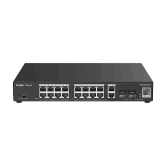 Switch L2, 16 x RJ45 1G PoE, 2 x SFP 1G, 2 x RJ45 1G, Cloud Management - Ruijie Reyee RG-ES220GS-LP [1]