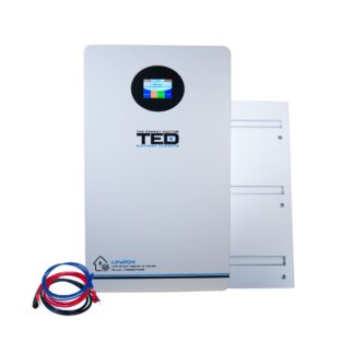 Acumulator LiFePo4 51.2V 100A, wall mounted BMS, Wi-Fi, bluetooth, LCD, M8 TED Electric - TED007452 [1]