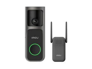 Sonerie video wireless Imou, camera panoramica 4MP cu baterie, IR 5m, PIR, audio bidirectional, slot micro SD, DB-3EP-4M0W/DS3 [1]