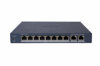 Switch Hikvision, 8 × 10/100 Mbps PoE port,2 × Gigabit RJ45 port - DS-3E1310P-EI/M [1]