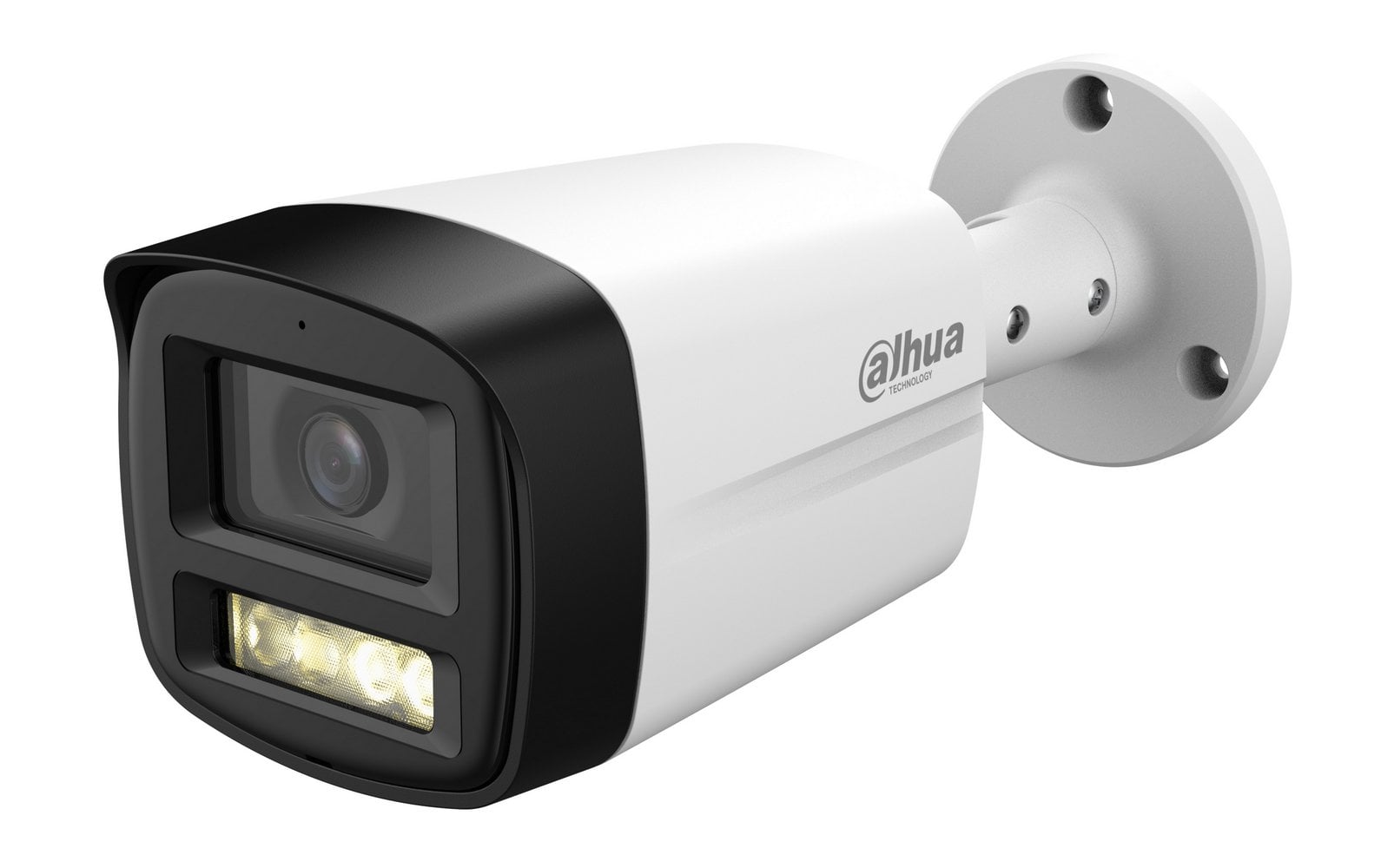 Camera supraveghere exterior cu iluminare duala Dahua, 5MP, lentila 3.6 mm, IR/lumina alba 40 m, microfon - HAC-HFW1500TLM-IL-A-0360B-S3 [1]