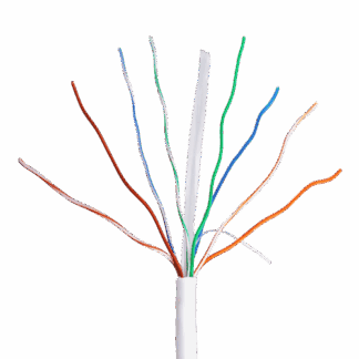 Cablu UTP, cat 6E, cupru integral, LSZH, cutie 305 metri, DCA - UNV UV-UTP6-300-BC24AWG-DCA-B-W [1]