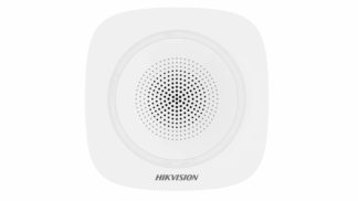 Sirena wireless interior Hikvision DS-PS1-I-WE(B)-R, AX PRO, 868 MHz, 110 dB, LED rosu, baterie [1]