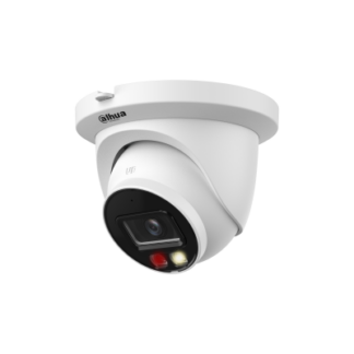 Camera IP Dahua, Dome, 6 MP, lentila 2.8 mm, Dual light 30m, microfon, slot card SD, WizSense, PoE, IPC-HDW2649TM-S-IL-0280B [1]