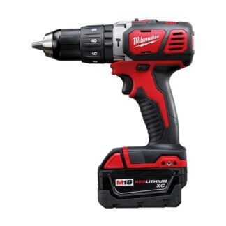 Masina de gaurit cu percutie M18, REDLINK, cu 2 acumulatori M18B4 si 1 incarcator M12-18C - Milwaukee [1]