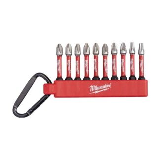 Set de 10 biti SHOCKWAVE IMPACT DUTY, varf Wear Guard, geometrie SHOCK ZONE, 50mm - Milwaukee MLWK-4932492939 [1]