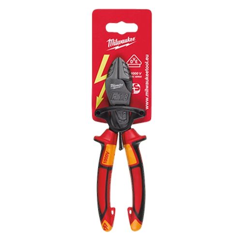 Cleste VDE HEAVY DUTY cu tais lateral, manere ergonomice, lungime 180mm - Milwaukee MLWK-4932464569 - imagine 2