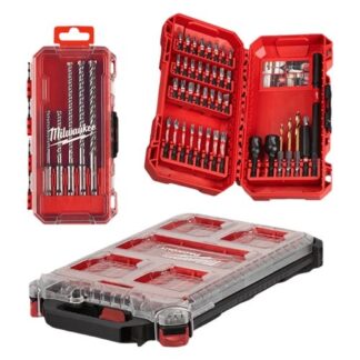 Trusa profesionala Packout Slim Compact cu 45 de piese - Milwaukee MLWK-4932499761