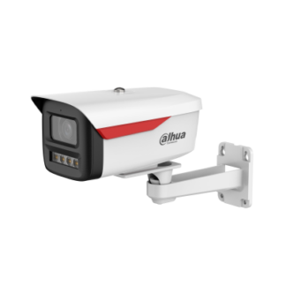 Camera IP Dahua, 2MP, Full-Color, lentila 3.6 mm, IR LED alb 50m, microfon, audio in/out, PoE, IP67, WizSense - IPC-HFW2249M-S-LED-0360B-B-PRO
