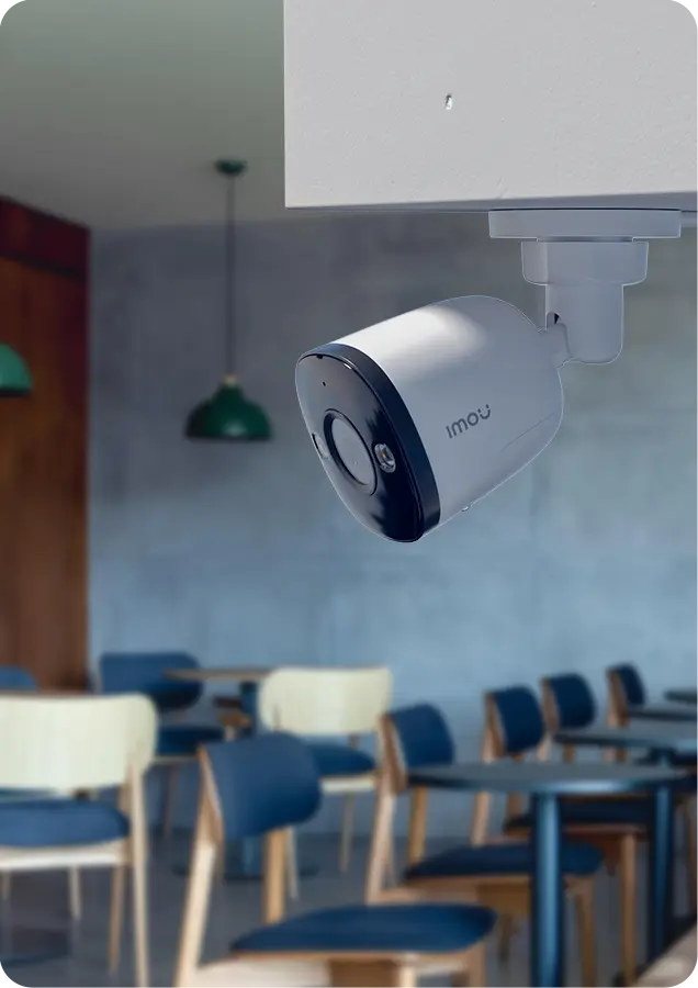 Camera Imou PS3E, IPC-PS3EP-8Q0-0280B, 8MP, Detectie AI, audio bidirectional, Alarma sonora, microSD, Iluminare duala, IP67 [1]