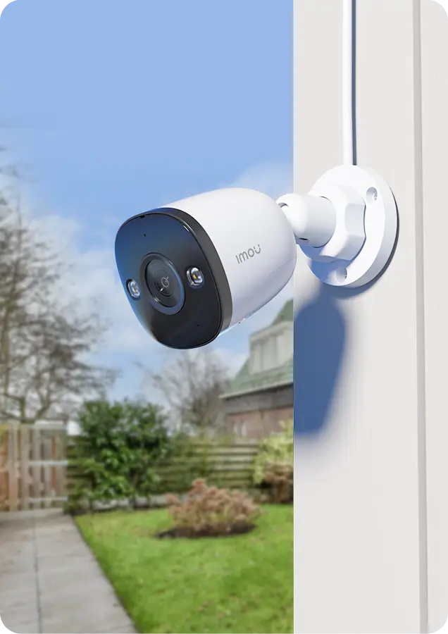 Camera Imou PS3E, IPC-PS3EP-8Q0-0280B, 8MP, Detectie AI, audio bidirectional, Alarma sonora, microSD, Iluminare duala, IP67 [1]