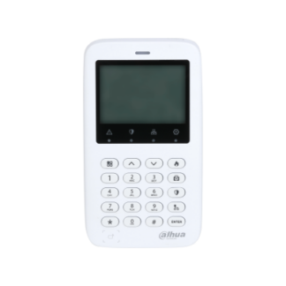 Tastatura centrala alarma Dahua ARK50C-R, card IC, LED, 433.1 MHz, compatibila centrale ARC [1]