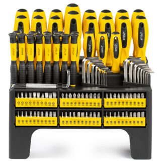 Set 24 surubelnite, 60 biti, 16 chei hexagonale, 6 capete plug-in, 2 extensii [1]