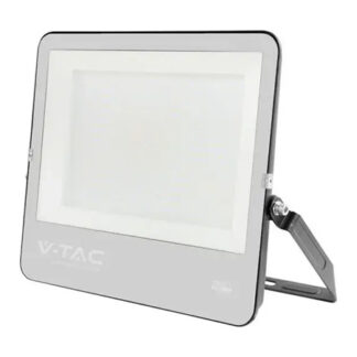 Proiector LED 300W,  V-tac, corp negru, sticla gri, 6500K, 135 lm/W, lumina rece alb, SKU-232036 [1]