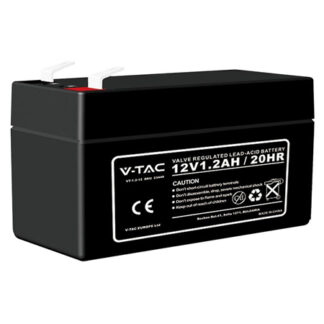 Acumulator gel plumb, V-tac, 12V, 1.2ah 97x43x57mm, SKU-23449 [1]