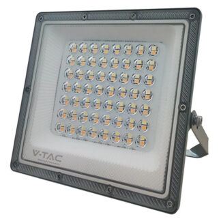 Proiector LED, V-tac, 50W CCT 3 in 1, 5000 lm, IP65, aluminiu gri, 90, 3000K/4000K/6500K, SKU-23614 [1]