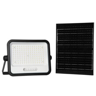 Reflector cu incarcare solara 300w 7in1 - negru, SKU-24085 Reflector cu incarcare solara 300w 7in1 - negru, SKU-24085