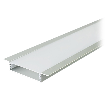 Profil aluminiu pentru banda led 2m 40mm x 10mm - argintiu, SKU-24101 - imagine 2