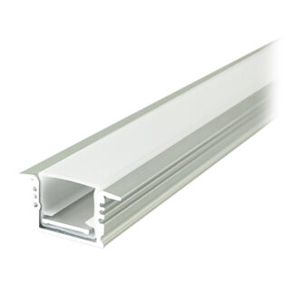 Profil aluminiu V-tac pentru banda led 2m 17mm x 14mm - argintiu, SKU-24105