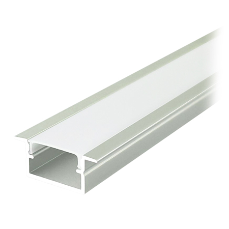 Profil aluminiu pentru banda led 2m 17mm x 10mm - argintiu, SKU-24106 - imagine 2