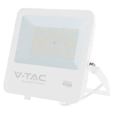 Reflector led 100w 135lm/w 6500k ip65 cablu 1m cip cree - alb, SKU-242116 - imagine 2