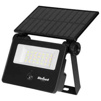 Reflector cu panou solar, 6W, 800LM, 6500K, IP54, Rebel [1]