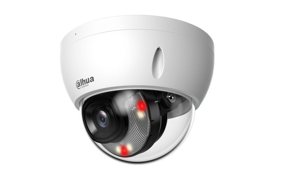 Camera IP Dome, Dahua, Dual Light 30 m, WizSense, 8 MP, lentila 2.8 mm, microfon, card SD, PoE, IPC-HDBW2849E-S-IL-0280B - imagine 2